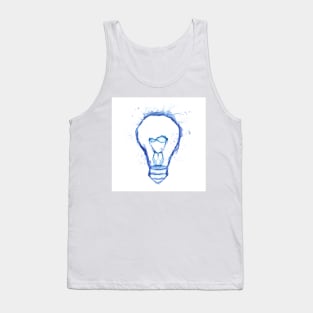 Water splash Bulb Tank Top